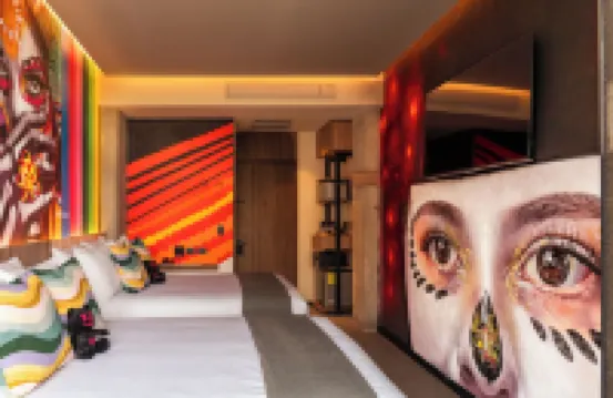 스트리트 아트 호텔 로마 멕시코 공원 주변 호텔