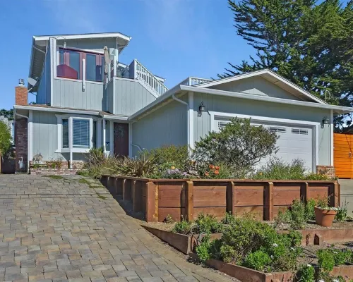 Coastal Charm: Ocean Views, Hot Tub, Fire Pit Near Tide Pools, Surfing, & SFO 莫斯海灘住宿飯店