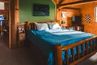 Gorgeous Log Home - Stunning Views, Hot Tub, Fire Pit,  Infrared Sauna, & Trail