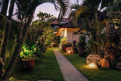 庭 プリマ コテージの写真