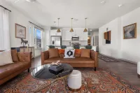 Refined Ground Level 2BR 2BA with Patio Access