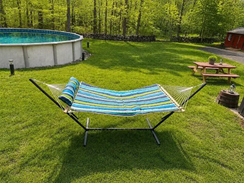 Luxe Catskills Mountain Retreat with Private Pool, Hot Tub, Fire Pit, and Pond