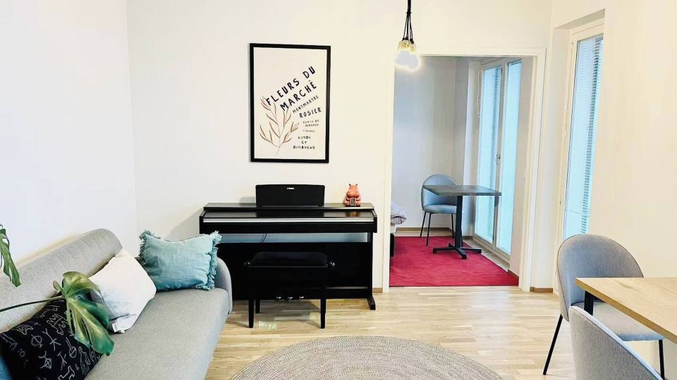 Nordic Home Bliss With Music Moments