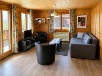 Chalet in Wiler near Ski Lift & Views - Wifi