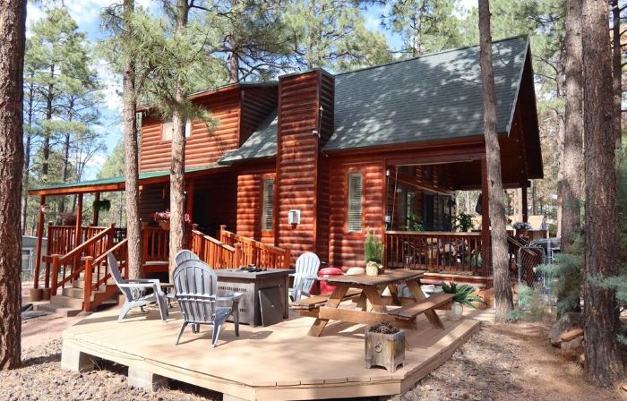 Life is better in a cabin.