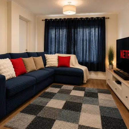 House Sleeps 9 - Free Parking X2, Fast Internet