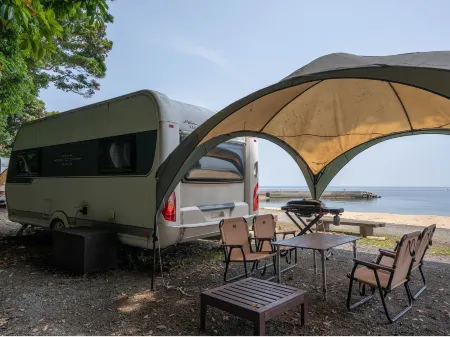 Nagasakibana Beach Resort - Campsite Отели рядом с достопримечательностью «Dagashiyano-yume Museum»