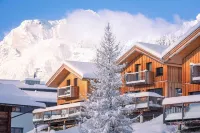 Chalet by the Ski Lift with Balcony and Sauna