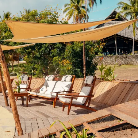 Basecamp Mafía Island Отели в г. Utende