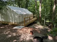 Valley Overlook, Peninsula, Ohio - Glamping Tent with Outdoor Deck, S2