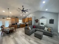 2 bed, 2 bath cabin located in the country just west of College Station.
