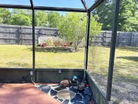 Serene Home with PRIVATE Pool - Near Beaches - Dog Friendly -Firepit&Large Yard