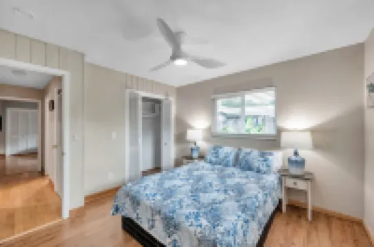 14 Guests · Large HEATED Pool · Tropical Backyard+BBQ · GYM · Beach: 3 miles