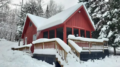 Lakehouse Dream, on Big Manistique Lake Germfask/Curtis Mich.Centrally located.