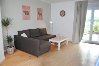 Ground-floor vacation apartment with a unique view, pure relaxation in the Harz Mountains