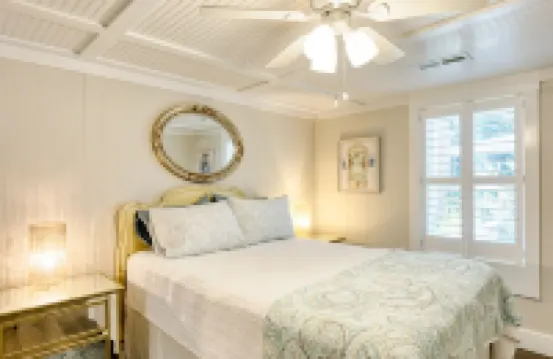 1 Block to THE MOTHER SEA.  Super easy and quick walk.