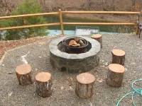 Casa Lago Lakefront on Watauga Lake, covered boat dock, boat slip, water toys