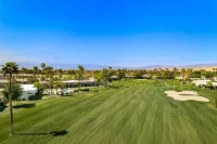🌈 FIESTA SIESTA! Gated🏡 End unit🍹 Mountain🌄 Golf🏌️‍♂️BBQ🍔 Fire Pit🔥Pool👙 Hotels in Cathedral City
