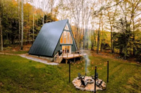 BirchRidge A-Frame:Catskills Retreat-Sauna-Firepit