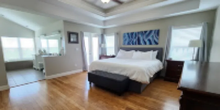 Beautiful two-story single family beach home with a private pool and ocean views