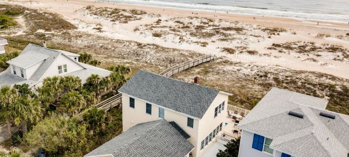 Relaxed Cancellation Policy! Oceanfront home with pool,hot tub, fire pit, bikes. Hotels in St. Augustine Beach