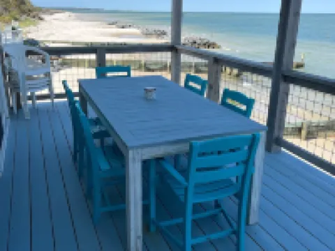 Modern Beachfront Cottage with Endless Bay Views Hotels in Mathews County
