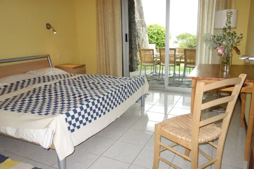 Comfortable home with a beautiful blooming garden and a view of the Atlantic