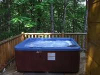 Private Log Cabin - Hot Tub, NEW SatelliteWi-Fi, Fireplace, Sm Pet Considered
