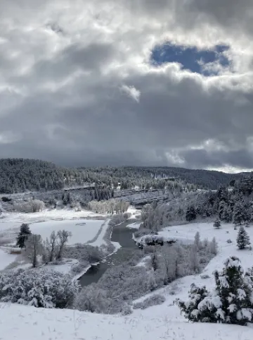 Magical Riverside Retreat on 450 Private Acres