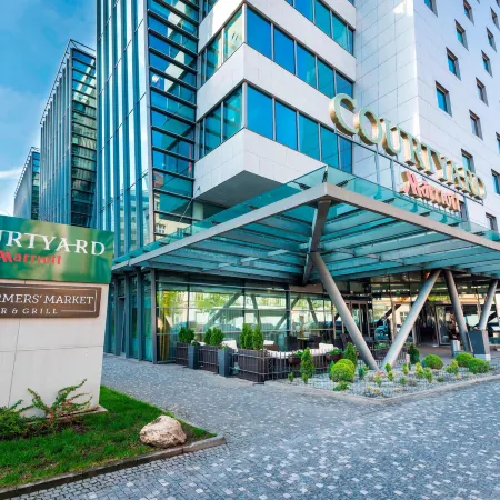 Courtyard Prague City Отели рядом с достопримечательностью «Жижков»