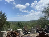 Stay at these upscale, historic cabins set in New Braunfels near Guadalupe River