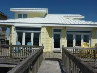 Amazing beach front 4 bedroom house Dog friendly children welcome gated  deck Hotels in North Topsail Beach