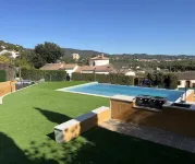 The new Mas Cabañas house with pool and barbecue