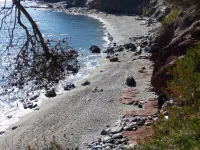 Spacious Studio 5 minutes walk from the beach, air conditioning, WIFI, Terrace