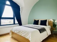 Large Retro Chic Flat 100m2 in City Center - Parking Hotels in Livange