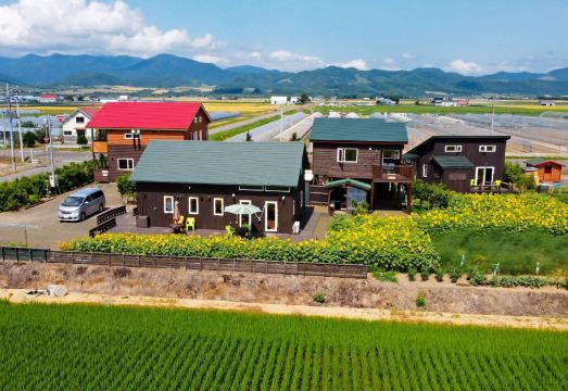 컨트리 코티지 와키아이아이의 아늑한 외관 또는 정원 사진