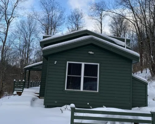 Mountain Forest Retreat w Cedar Hot Tub - Western Catskills 富蘭克林酒店
