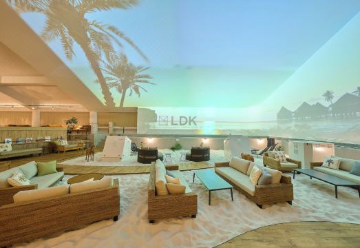 그랜드 호스텔 LDK 라운지 전경