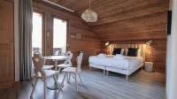 Chalet Hôtel des 2 Gares Отели в г. Салланш