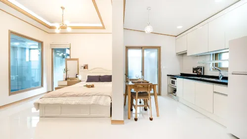 Gapyeong Namian Pool Villa - Mountain view