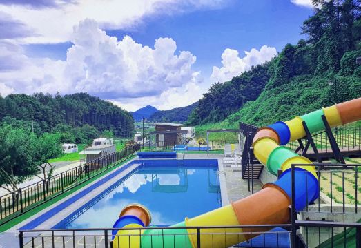 횡성 자연과힐링 리조트 전경