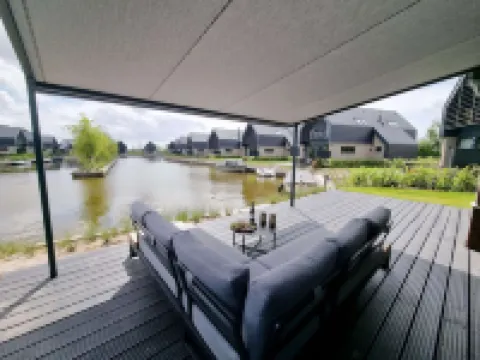 Water Villa in Balk with Private Jetty Hotels in Balk
