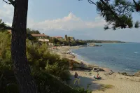 Marina di Bravone beach, Linguizzetta, Corsica, France Hotels in Linguizzetta