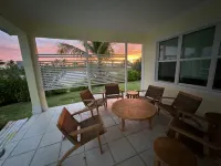 Newly Remodeled Home with Pool on the Harbor with a Beach view an a 22x40 dock.