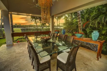 Colonial Luxury Golf & Ocean View Villa with live-in butler, chef & maid (5 BDR)