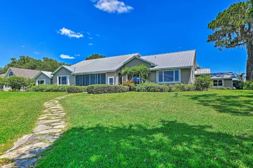 Waterfront Lake Placid Home with Private Dock! - 3-Star