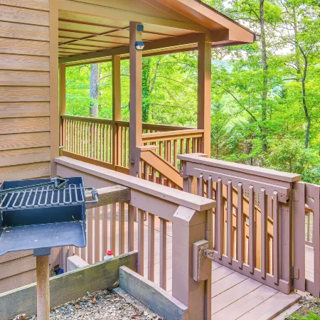 'Fox Den' w/ Hot Tub! 22 Mi to Cataloochee Skiing