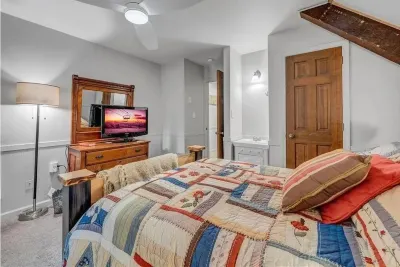 Spacious Family Retreat w/ Hot Tub, Fire Pit, & Dedicated Kid/Teen Space