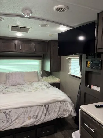 Barbara's little camper!