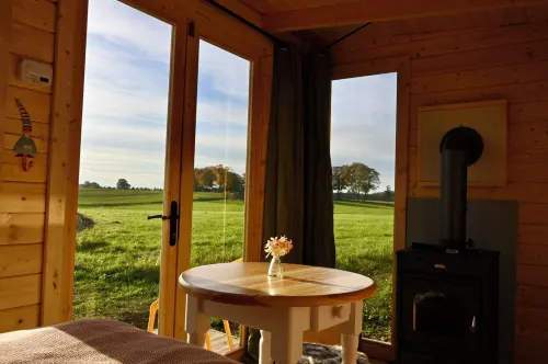 Cottage can be used all year round with fireplace & sauna